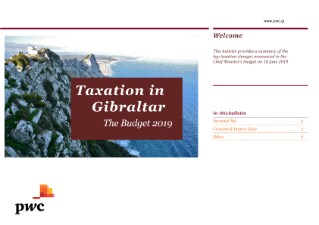 Gibraltar Budget Summary 2019